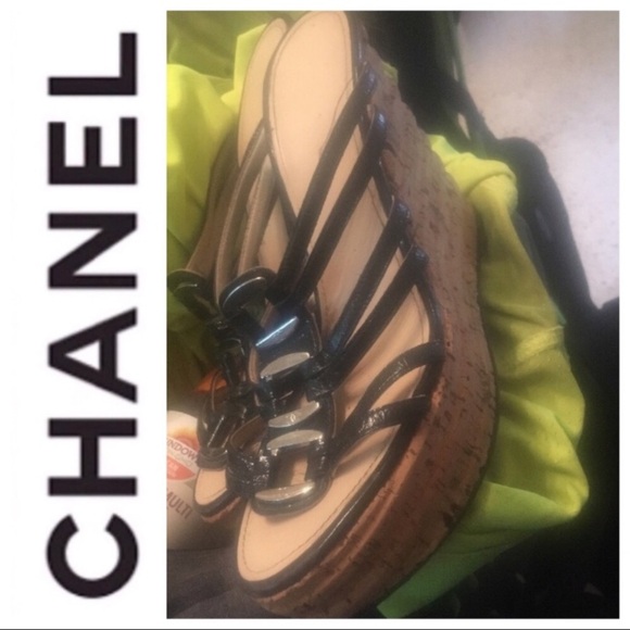 Chanel Wedge Sandal​ - Picture 1 of 8